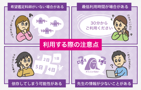 安いくて当たる 激安電話占いサイト特集 １００円から占うことができます